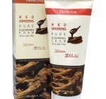 FarmStay Red Ginseng Cleansing Foam Пенка для лица с женьшенем, 180 мл - Магазин японской и корейской косметики, бытовой химии - Мандарин