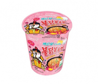 Samyang Hot Chicken Flavor Ramen-Carbo лапша Самянг куриная с соусом карбонара, 105 г. - Магазин японской и корейской косметики, бытовой химии - Мандарин