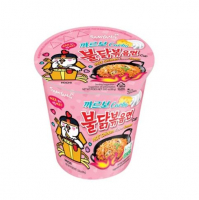 Samyang Hot Chicken Flavor Ramen-Carbo лапша Самянг куриная с соусом карбонара, 105 г. - Магазин японской и корейской косметики, бытовой химии - Мандарин