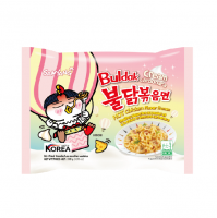 Samyang Hot Chicken Cream Carbonara Лапша со вкусом острой курицы в соусе крем-карбонара, 140 г - Магазин японской и корейской косметики, бытовой химии - Мандарин