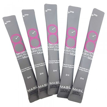 Masil 8 Seconds Salon Hair Mask Экспресс-маска с протеинами и кислотами, 8 мл - Магазин японской и корейской косметики, бытовой химии - Мандарин