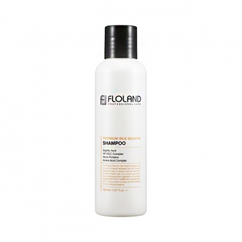 Floland Premium Silk Keratin Shampoo Восстанавливающий шампунь с кератином, 150 мл - Магазин японской и корейской косметики, бытовой химии - Мандарин