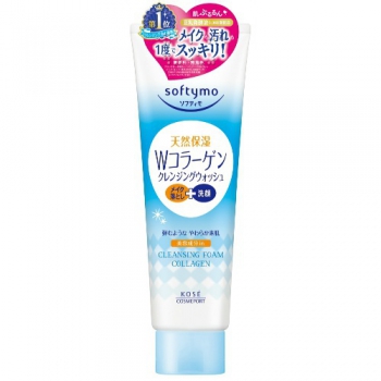 KOSE COSMEPORT Softymo Collagen Cleansing Пенка для глубокого очищения лица с коллагеном, 190 г - Магазин японской и корейской косметики, бытовой химии - Мандарин