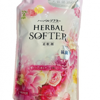 Mitsuei Herbal Softener Концентрированный смягчающий кондиционер для белья с ароматом цвет, 2000 мл - Магазин японской и корейской косметики, бытовой химии - Мандарин