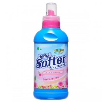 Кондиционер для белья MITSUEI "Herbal Softer", c цветочным ароматом длительного действия, 450 мл - Магазин японской и корейской косметики, бытовой химии - Мандарин