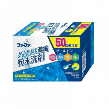 Nissan FaFa Triple Concentrated Powder Detergent Стиральный порошок трехкратный супер концентрированный, до 50 стирок, 500 г - Магазин японской и корейской косметики, бытовой химии - Мандарин