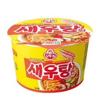 Ottogi Shrimp Ramen Лапша со вкусом креветок, 110 г - Магазин японской и корейской косметики, бытовой химии - Мандарин