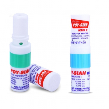 Poy-Sian Mark II Inhaler Назальный ингалятор-карандаш на основе эфирных масел, 2 мл - Магазин японской и корейской косметики, бытовой химии - Мандарин