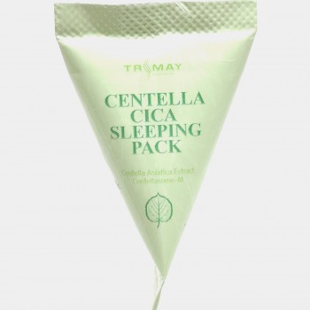 Trimay Centella Cica Sleeping Pack Успокаивающая маска с центеллой, 3 г - Магазин японской и корейской косметики, бытовой химии - Мандарин
